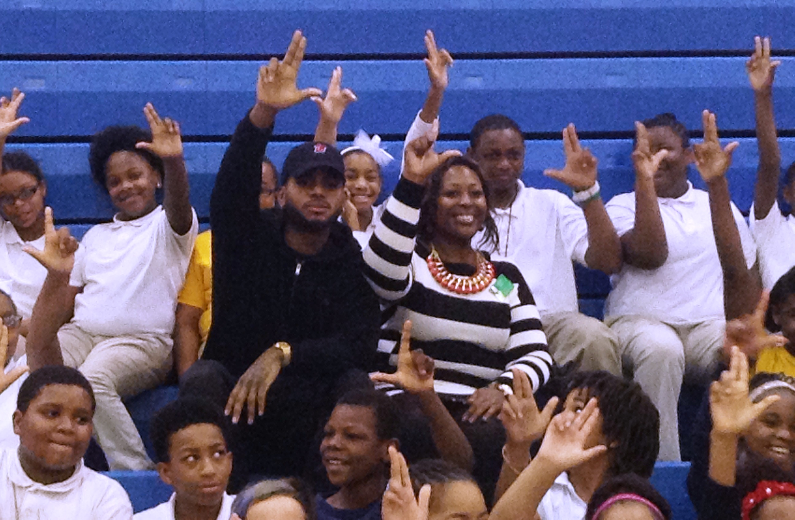 Rap artist Bryson Tiller surprises JCPS students